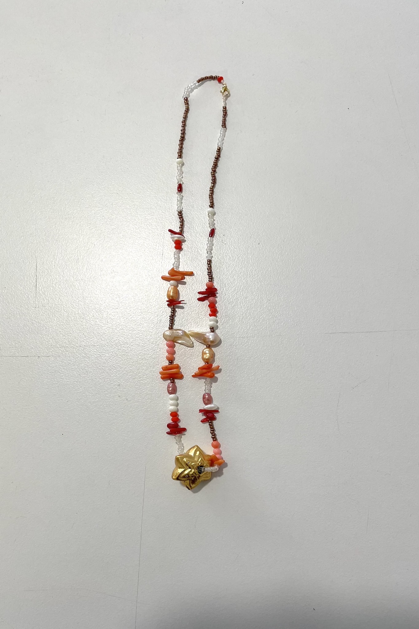 star coral pearl necklace